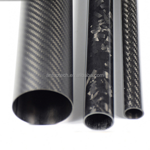 Tube de protection en fibre de carbone forgée, connecteur de tube carré pour perche télescopique alimentée en eau, perche de nettoyage de vitres en fibre de carbone 3K - Product Image 5