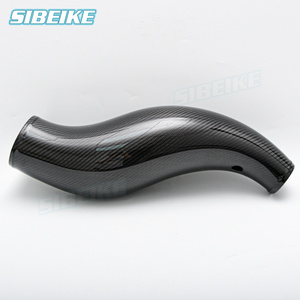 Hiệu suất cao JDM đua xe sợi carbon Hệ thống nạp khí lạnh Kit ống cho Honda Civic ví dụ như EK - Product Image 4