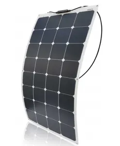 Panel surya fleksibel Sunpower 160WP efisiensi tinggi