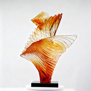 High-Grade Creative Transparent Resin Sculptures