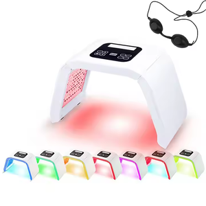 Terapi lampu merah untuk wajah 7 In 1 warna, alat perawatan kulit wajah Led hidraskincare masker tangan leher tubuh, alat terapi lampu Led Pdt - Product Image 6