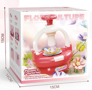 Kits de fabrication de bouquets de fleurs en tissu YX DIY pour enfants, arts et artisanat éducatifs STEM, kit de fabrication de fleurs faites à la main, jouet pour enfants - Product Image 5