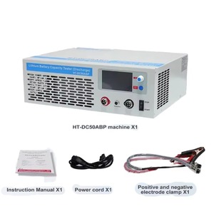 Testeur <span class=keywords><strong>de</strong></span> capacité <span class=keywords><strong>de</strong></span> batterie à tension et courant réglables HT-DC50ABP 5-120V 50A 6000W Modes <span class=keywords><strong>de</strong></span> décharge <span class=keywords><strong>CV</strong></span>/Temporisé/Capacité pour Lithium - Product Image 1