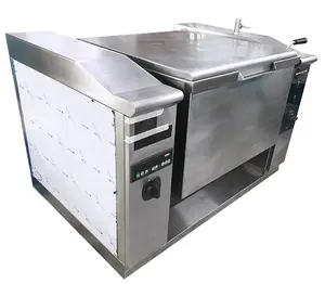 Equipo de cocina comercial Heavy Duty Tilting Bratt Pan Cocina de inducción Tilting Bratt Pan Cocina Máquina de cocina de alimentos