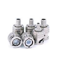 Venta al por mayor personalizar 12G SDI BNC engarzado enchufe 75 Ohm UHD 4K BNC conector macho para transmisión CCTV