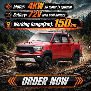 Mini pick-up électrique tout-terrain 4 <span class=keywords><strong>portes</strong></span> KEYU, 4 places, pour le transport agricole et familial, fourni par l'usine - Product Image 1