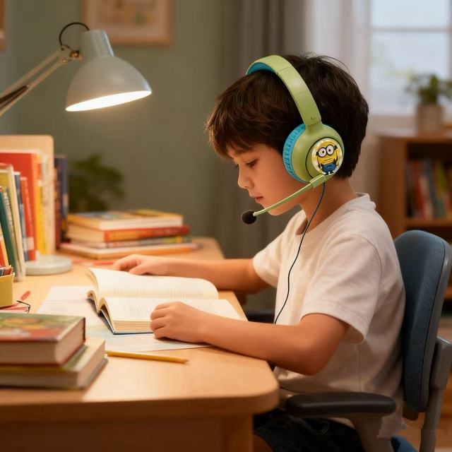 Hot Selling KTCALL Qualcomm Wireless Binaural Kids Hearing Protection Noise Cancelling Ergonomic Over-ear Child Headphones Quiet