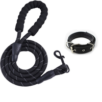 Ensemble de harnais pour collier de chien, réfléchissant, en nylon, laisse, vente en gros