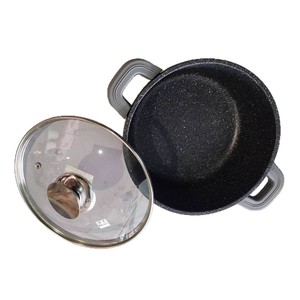 <span class=keywords><strong>Set</strong></span> di <span class=keywords><strong>Pentole</strong></span> in Alluminio Antiaderente Stile Cinese con Coperchio in Vetro Universale per Fornelli 24/28/32/36/40/44CM - Product Image 5