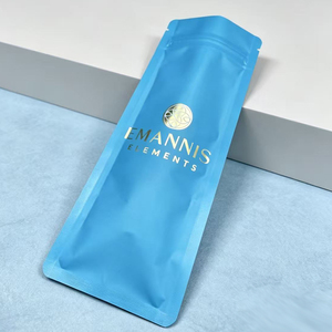 Customize Mylar Bag Printing Smell Proof 3 Side <b>Seal</b> Zipper Bag Luxury Cosmetic Packaging Ziplock Bag With Clear <b>Window</b> - Product Image 3