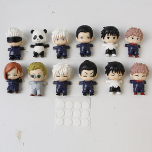 7CM 12PCS/SET Jujutsu Itadori Yuji Gojo Satoru Fushiguro Megumi Kugisaki <span class=keywords><strong>Nobara</strong></span> Figurine d'anime à collectionner, jouet, cadeau japonais - Product Image 5