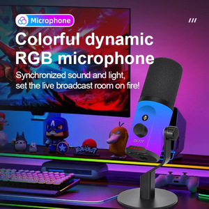 Social Media Influencer Live streaming microfono da Studio XLR USB-C apparecchiature microfoniche dinamiche Dual Mode per la registrazione di giochi di Podcasting - Product Image 3