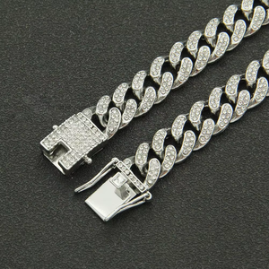 Men's Cool Three-Dimensional Star <b>Cuban</b> <b>Chain</b> Necklace Necklace Tanjing Fashion Lijing Necklace - Product Image 3