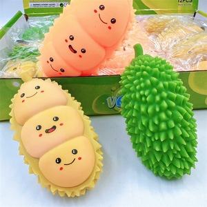 Jouet pour bébé Durian Squishy créatif 12cm TPR nouveau cadeau anti-stress pour enfants de <span class=keywords><strong>6</strong></span> ans + Easy Mood Fun - Product Image 3