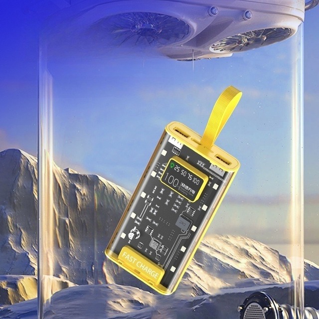 Punk Style Transparent Power Bank 10000mAh 20000mAh