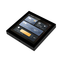 Panel de Control Táctil Sunworld YC-SM41P de 4 Pulgadas WiFi Zigbee Tuya para Interruptores de Pared de Hogar Inteligente Compatible con Sistemas Loxone
