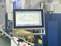 Programación 2D Simulación 3D 4 + 1 Eje 40T1600 Pequeña hidráulica Cnc Servo Prensa plegadora Máquina dobladora de chapa con DA53TX