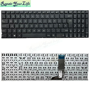 แป้นพิมพ์แล็ปท็อป UK SP BR GR สำหรับ <span class=keywords><strong>Asus</strong></span> <span class=keywords><strong>X556U</strong></span> X556UA X556UB X556UF X556UJ X556UR Z550MA R753UB R753UA R753UW R753UX K556 - Product Image 5