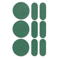 Joint d'isolation en papier d'orge vert découpé, feuille isolante électrique basse tension auto-adhésive pour carte de circuit OEM ODM
