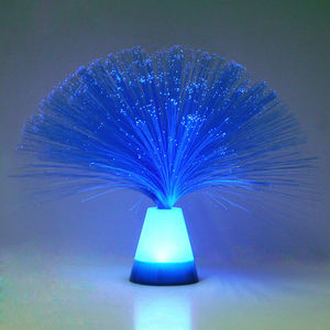 J & R Multicolor LED Fibra Óptica Flor Lámpara San Valentín Festival Atmósfera USB Batería Decoración - Product Image 1