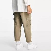 Pantalon de jogging zippé de haute qualité décontracté à la mode pour hommes, vêtements de travail à poches multiples, pantalon de combat, pantalon cargo