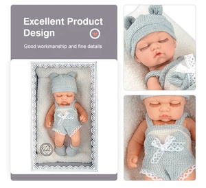 Bambola in Vinile Morbido da 10 Pollici per Neonati, Giocattolo Adorabile con Cuscino - Giocattolo Morbido - Product Image 4