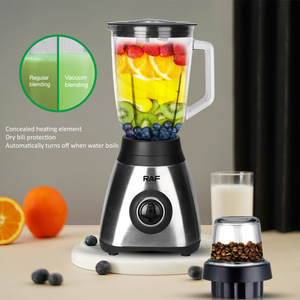Machine à glace pilée 1,5 L portable pour hôtel et usage domestique, mixeur de fruits et légumes, extracteur de jus électrique en acier inoxydable à 8 lames - Product Image 2