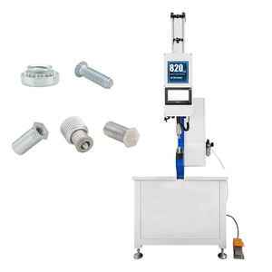 Ajuste Automático Força Operação Fácil e Rápida Prensa Rebite Máquina Automática Pressão Teste Sheet Metal Rebitando Máquina - Product Image 1