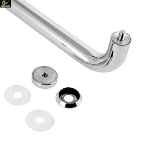 Kensharp phòng tắm vòi hoa sen gương đánh bóng kéo thủy tinh duy nhất xử lý đẩy kéo xử lý tùy chỉnh thép không gỉ cửa kính xử lý - Product Image 3