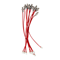 Sensor Suhu Analog Output QCZH M6 Thread NTC Thermistor 10k-100k B3950 Akurasi 1% (-30~120) untuk Penggunaan Mesin Cuci dan Pengering