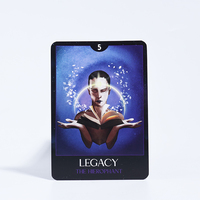 Impression de cartes Oracle personnalisées, cartes de tarot, cartes d'affirmation positive en espagnol pour enfants