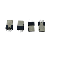 Hoyato de alta velocidad de ángulo recto Mini enchufe SMT 5 pines Usb B tipo conector fabricante