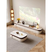 Ensemble de tables basses minimalistes nordiques