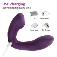 Drahtlose Fernbedienung Adult Toys Heizung Saugen Vibrator & Zunge lecken Vibrator Klitoris Stimulator Sexspielzeug für Frauen