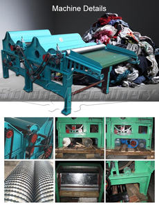 Nouvelle machine d'ouverture de fibres de coton pour le recyclage des textiles usagés, traitement du fil de coton - Product Image 4