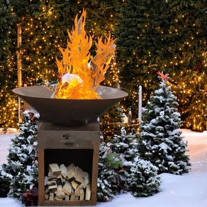 <span class=keywords><strong>2023</strong></span> nuevo estilo al aire libre Corten acero hierro portátil barbacoa parrilla fuego Pit Bbq - Product Image 2