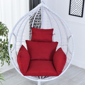 Coussin Épais pour Fauteuil Suspendu en Forme d'Œuf, Coussin de Siège pour Panier Suspendu, Coussin de <span class=keywords><strong>Chaise</strong></span> Balançoire, Amovible et Lavable pour Intérieur et Extérieur - Product Image 5