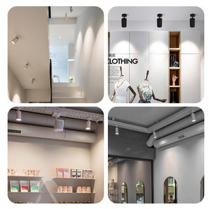 Lámpara de Riel de Techo para Tiendas de Ropa, Foco de Riel de 7W, 12W, 20W, 30W, Foco COB para Sala de Estar y Salas de Exposición - Product Image 6