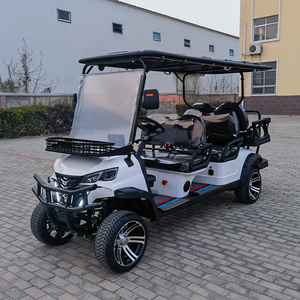 Vendita calda 6-passeggeri Off-Road Golf Cart veicolo elettrico con batterie al litio e piombo-acido strada legale negli Stati Uniti - Product Image 4