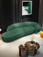 Canapé en tissu doux pour la peau, design moderne, grand canapé pour villa, salon, appartement, hôtel, hôpital, canapé design Big Toe Art