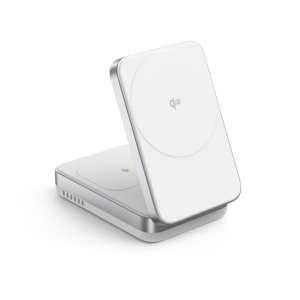 Directo de fábrica M29 Qi2 15W Blanco Negro 2 en 1 <span class=keywords><strong>Cargador</strong></span> inalámbrico magnético superrápido plegable para teléfono - Product Image 3