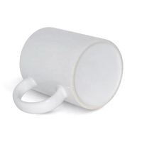 Sixfar, vente en gros de tasses à sublimation de haute qualité avec logo personnalisé, 11 oz, blanches, vierges, pour thé et café, en céramique, logo personnalisé
