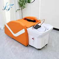 Fauteuil de lavage de cheveux sans plomberie, électrique, pour spa capillaire, équipement de salon de beauté pour traitement capillaire mobile