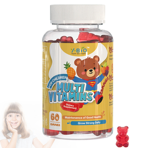 Gomitas Multivitamínicas de Marca Privada a Base de Pectina, Suplemento de Apoyo Inmunológico para la Salud Familiar, Regalos, Precio de Fábrica al por Mayor - Product Image 1