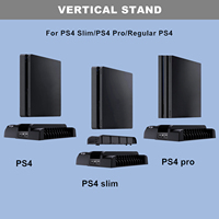 Ventilateur de Refroidissement PS4 3-en-1 avec Chargeur Double Manette et Support de Rangement, Station de Refroidissement Multifonction pour PS4 PRO/SLIM