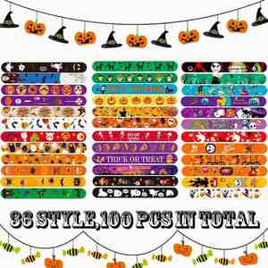 Pulsera de golpeo de PVC para Halloween, Festival de los Fantasmas, decoración y suministros para fiestas de Halloween, juguete - Product Image 3