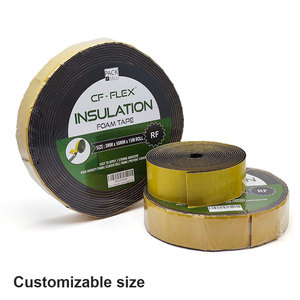 Le <span class=keywords><strong>rouleau</strong></span> de mousse auto-adhésif de taille personnalisable est un matériau auxiliaire d'<span class=keywords><strong>isolation</strong></span> de tuyau - Product Image 3