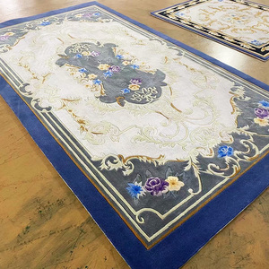 Nz Chambres Côté Lit Et Soie Grande Taille Art Déco Artisanat De Luxe En Laine Faite À La Main Tapis <span class=keywords><strong>Mur</strong></span> À <span class=keywords><strong>Mur</strong></span> - Product Image 2