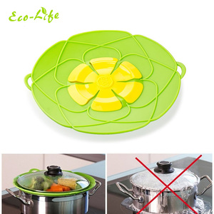 Eco-life EC-KW129 Olla de Silicona de 26 CM, Ecológica, Apta para Horno, Anti-Salpicaduras, Anti-Polvo, Resistente al Calor, Anti-Exceso de Líquido al Hervir - Product Image 6