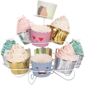Tree Shaped Cupcake Stand 13 Cup Metal Dessert Display Rack For Birthday Party Table Decorations - Product Image 4